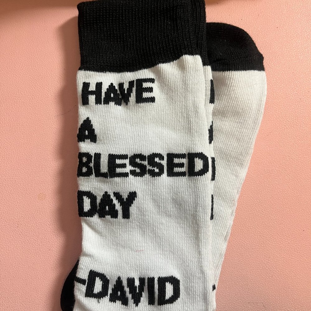 Schitt$ Creek crew socks (1 pair)